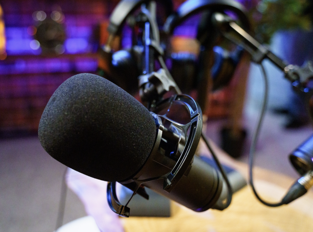 キキとウルスラが同じ声優高山みなみさんであることを表すマイクのアイコン画像